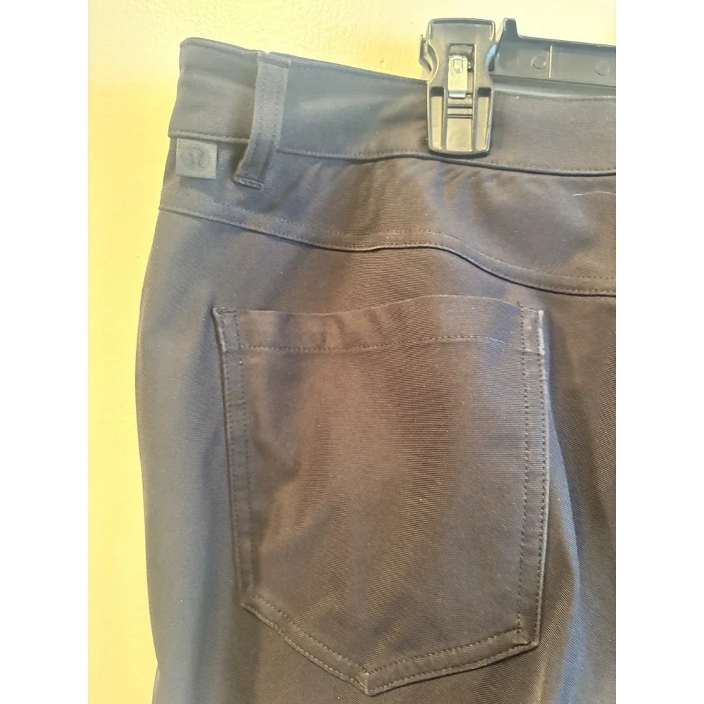 Lululemon Men's 36x29 ABC Classic Fit Pants Gray‎ Performance Golf Travel